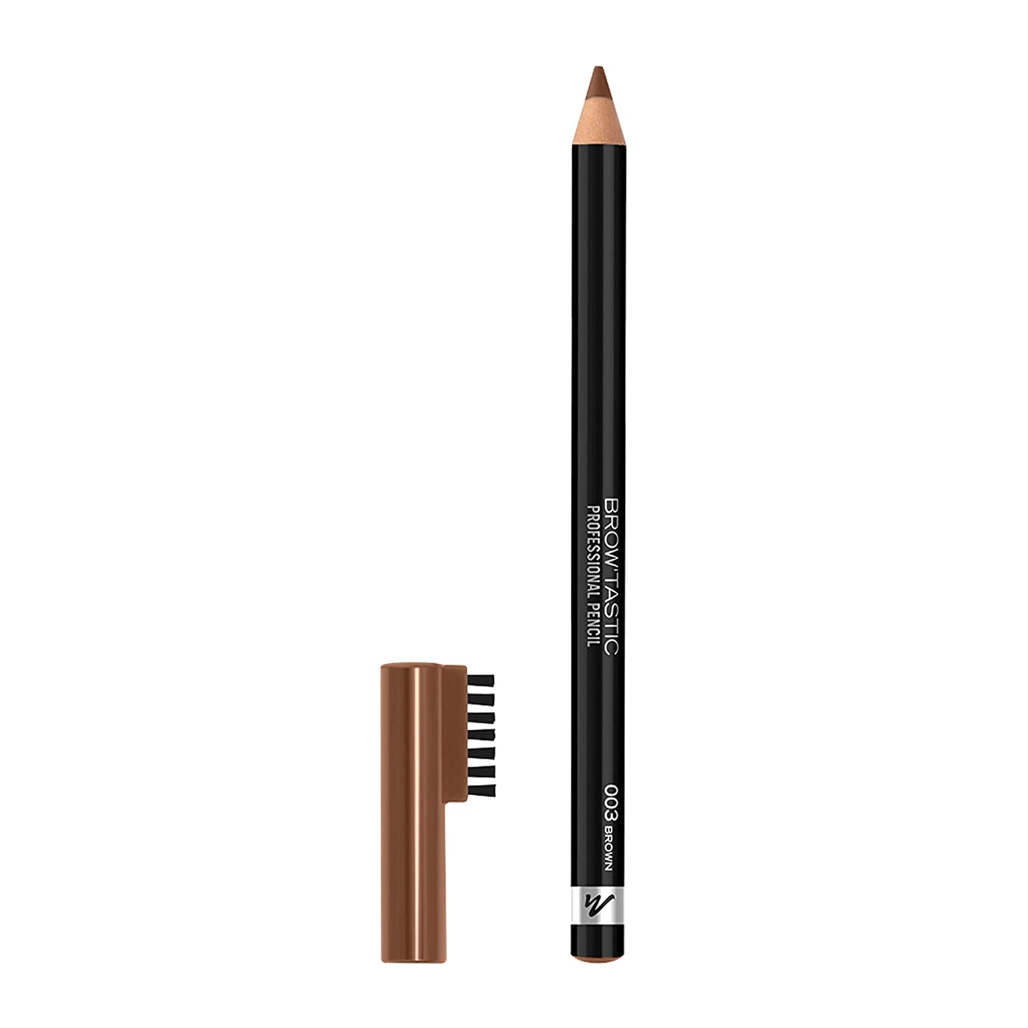 Manhattan Brow\'Tastic Professional Pencil Colour 002 Hazel Eyebrow Pencil with Integrated Brush 1.4 g, ‎002