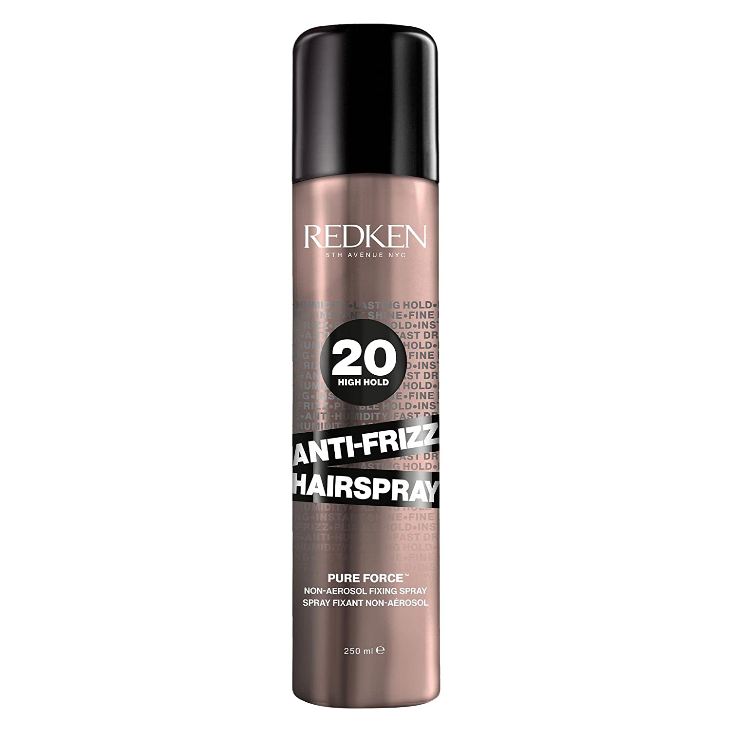 Redken Aerosol-free hair spray against frizz for all hair types, long-lasting and quick-drying, anti-moisture, anti-frizz hair spray, 1 x 250 ml