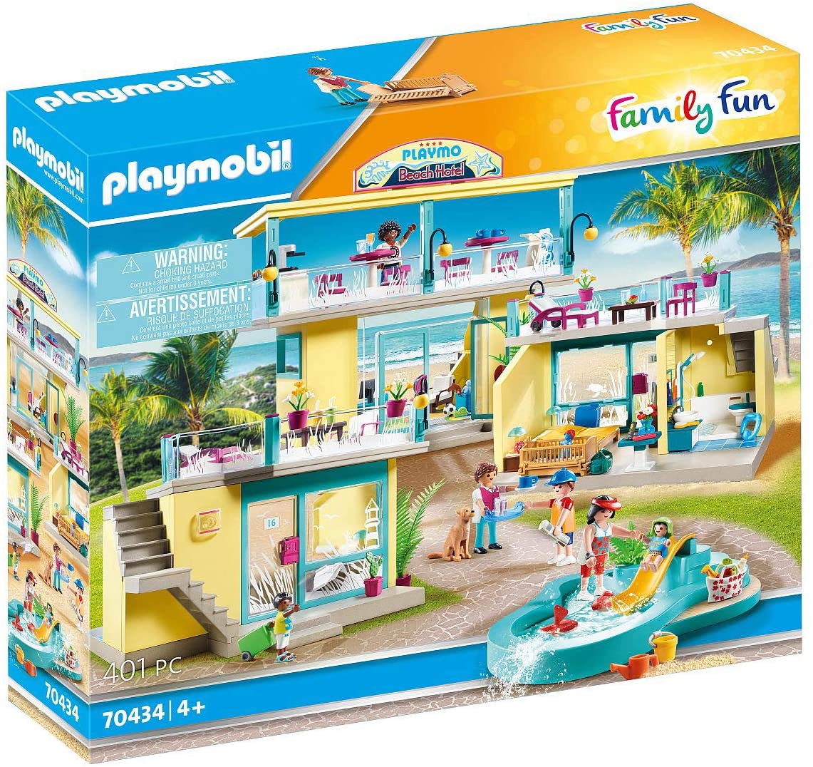 Playmobil Family Fun 70434 Playmo Beach Hotel 4 Years And Above