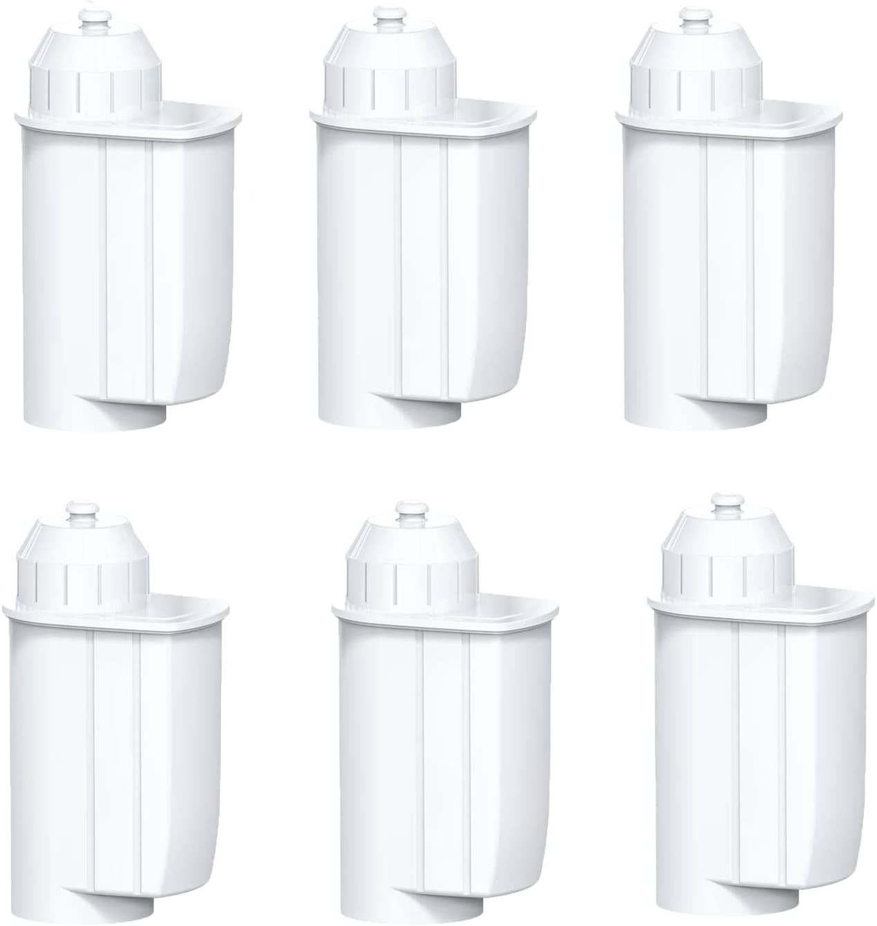 Niuzemyko 6 x coffee water filters, compatible with Siemens, Brita Intenza, Bosch, Ga