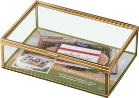 PARADISE glass box gold, 1 pc