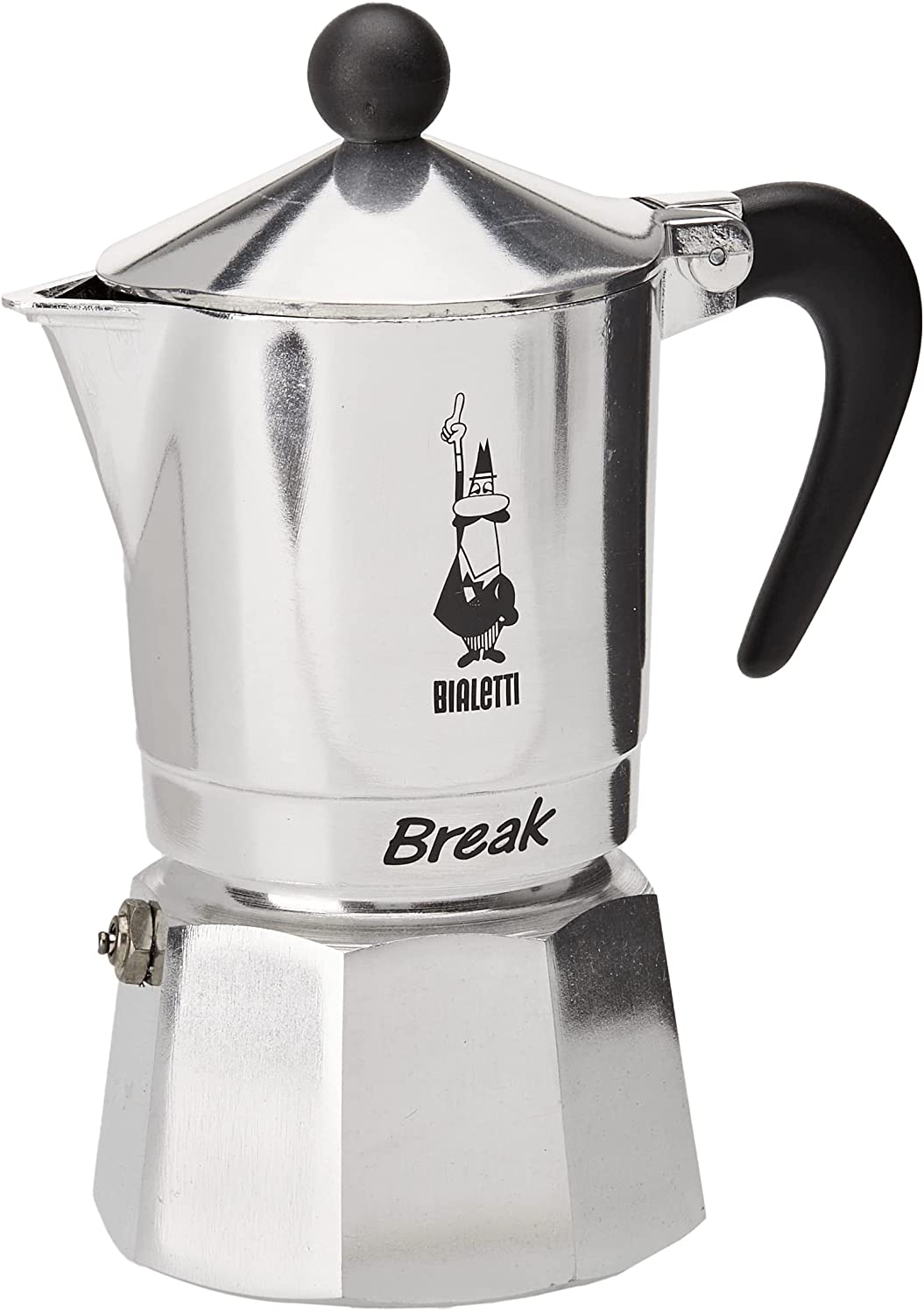 Bialetti Break 5923 Espresso Maker 3 Cups Aluminium