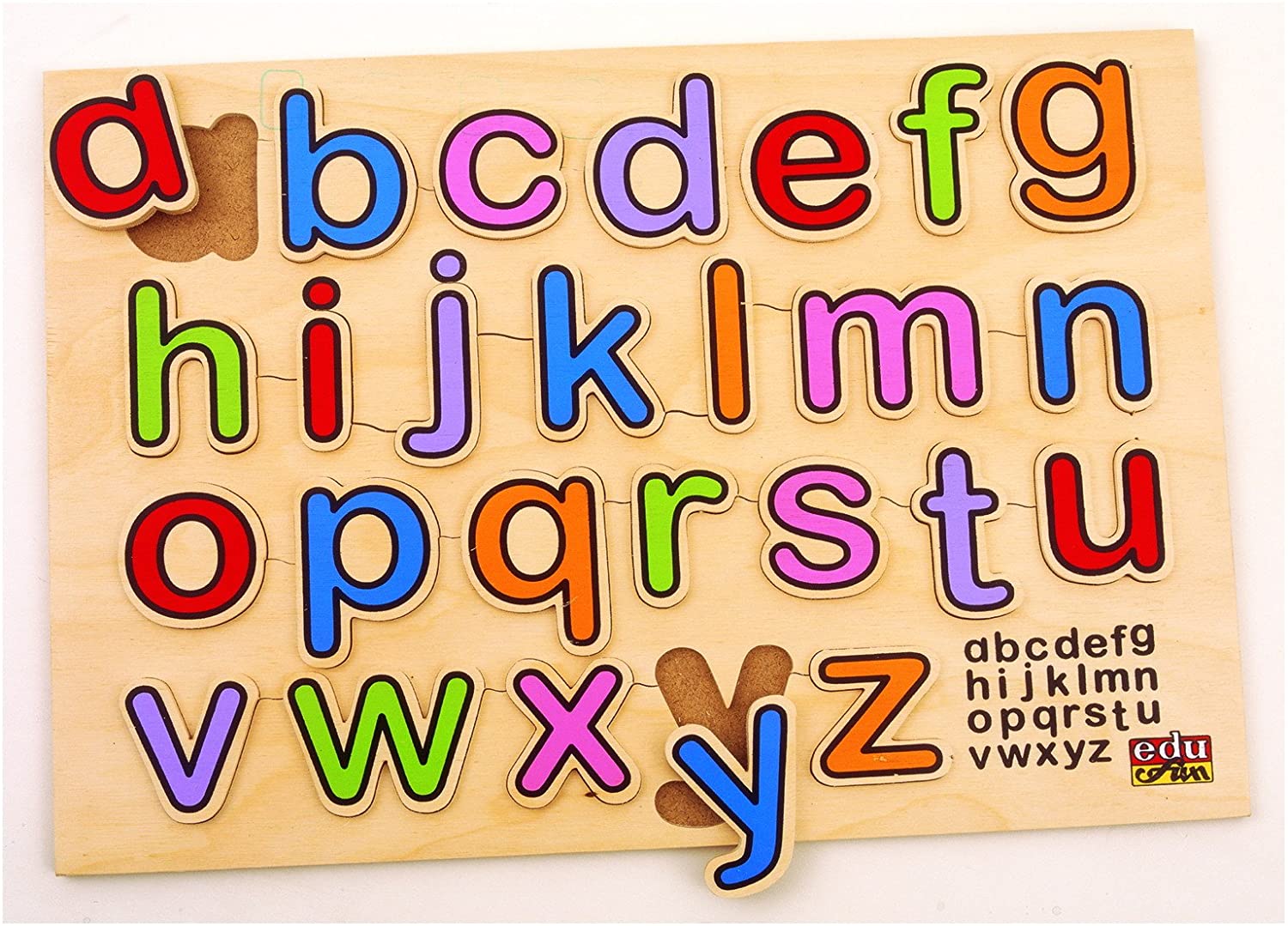 Edufun Ef 12010 – Wooden Toy – Alphabet Lower Case