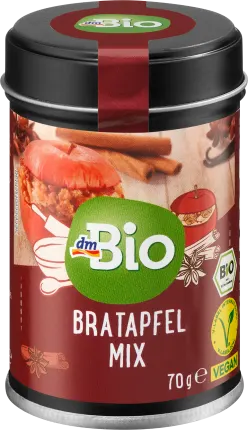 dmBio spice mix, baked apple mix, vegan, 70 g