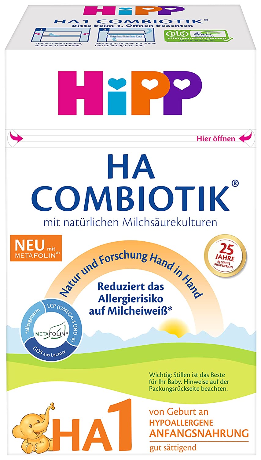 HiPP Milchnahrung HA Combiotik® HA1 Combiotik® (4x600g)