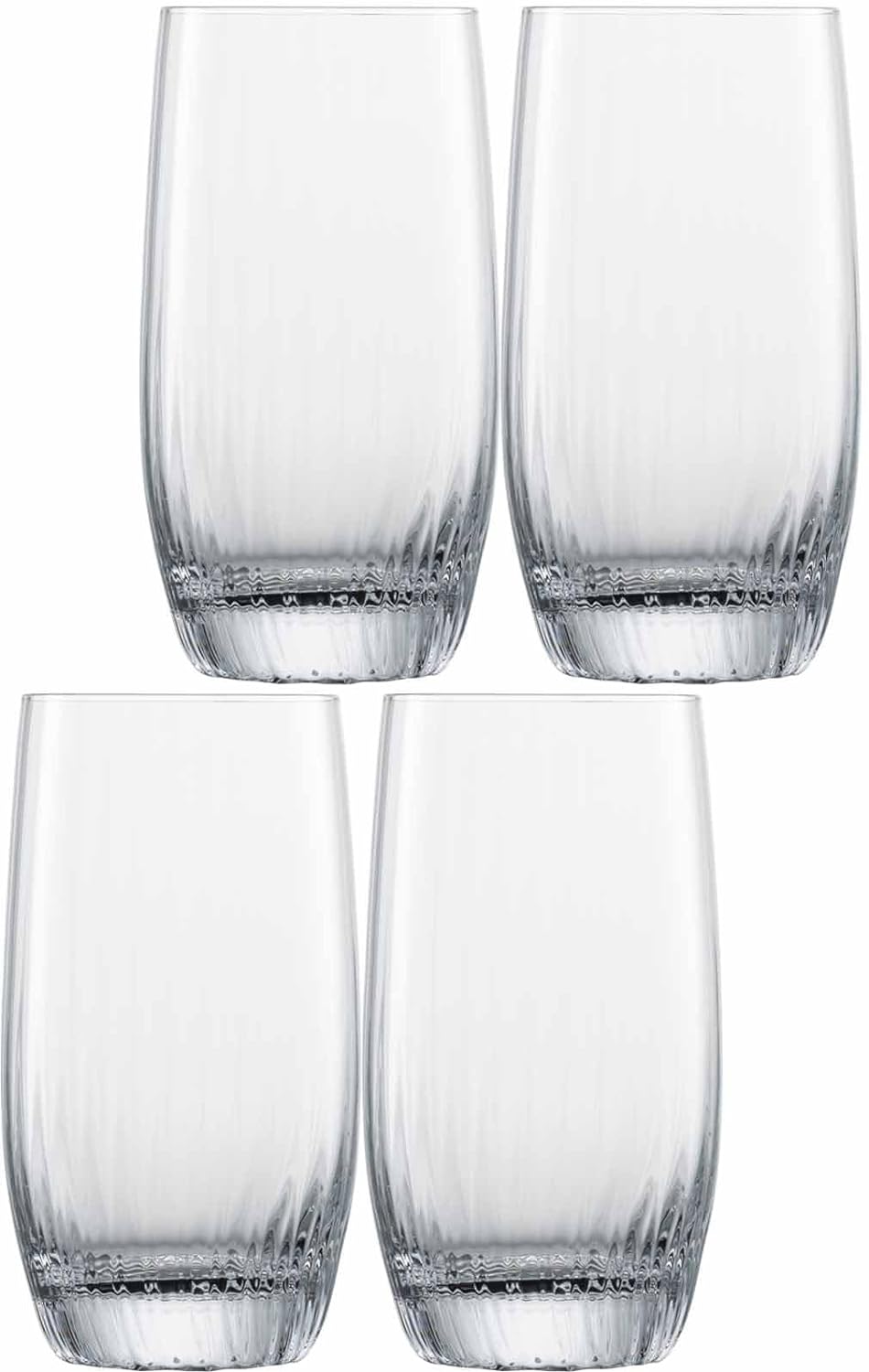 Zwiesel Glass All-Round Glass Fortune Set of 4 392 ml Tritan Glass, Dishwasher Safe, Shatterproof