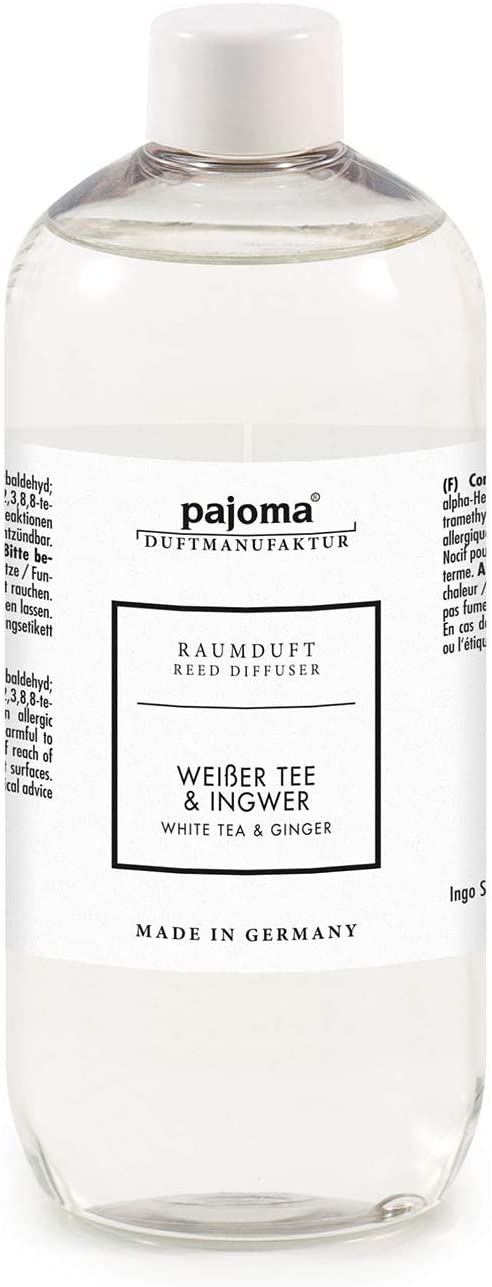 Pajoma Room Fragrance Refill Bottle White Tea and Ginger 500 ml