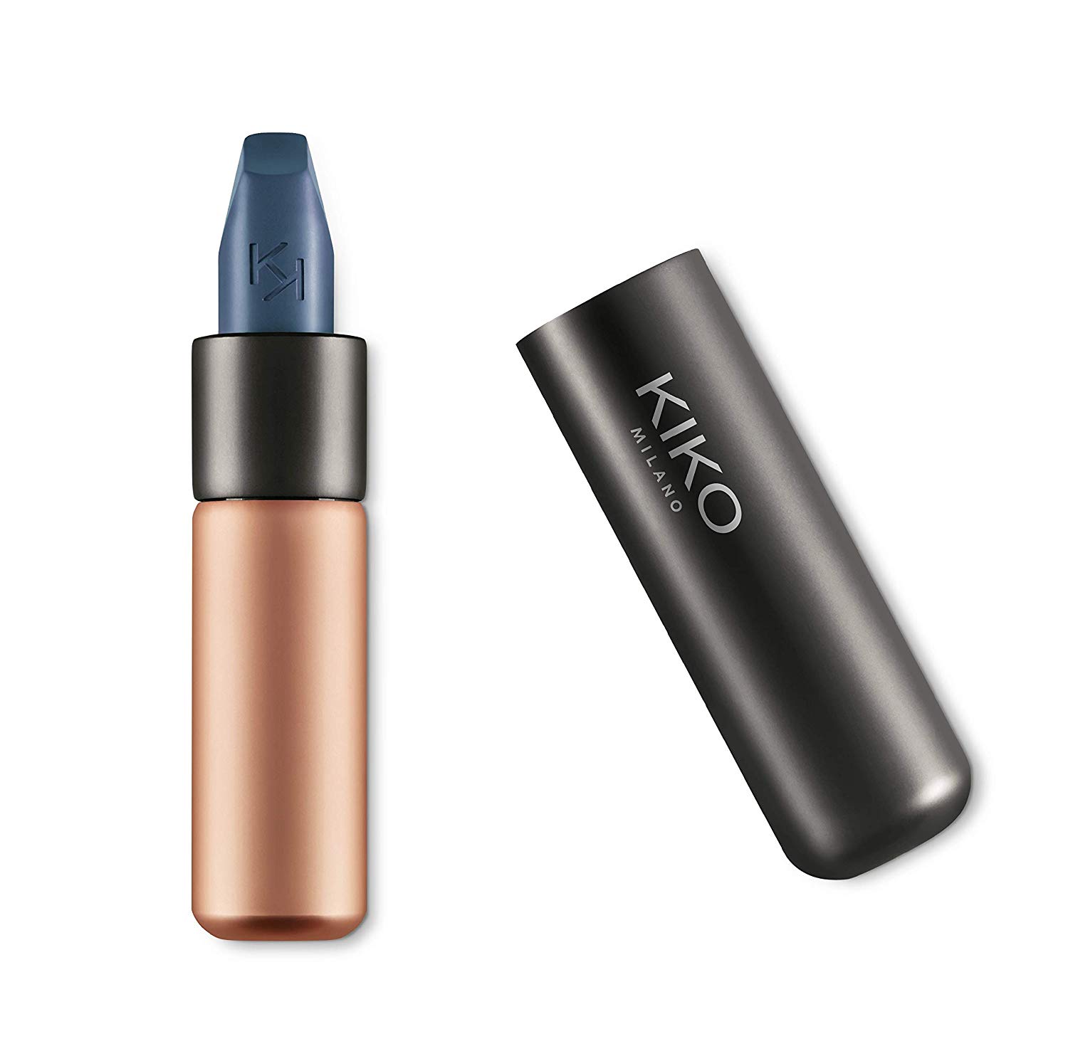 KIKO Milano Velvet Passion Matte Lipstick,‎324 Slate Grey, ‎324