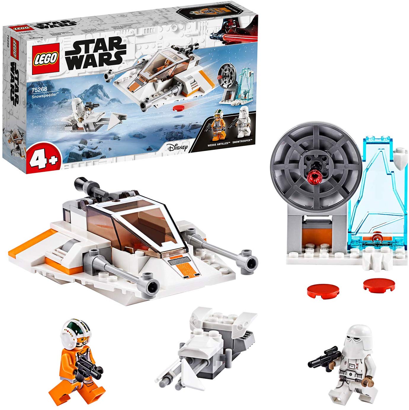 Lego 75268 Snowspeeder, Star Wars, Construction Set