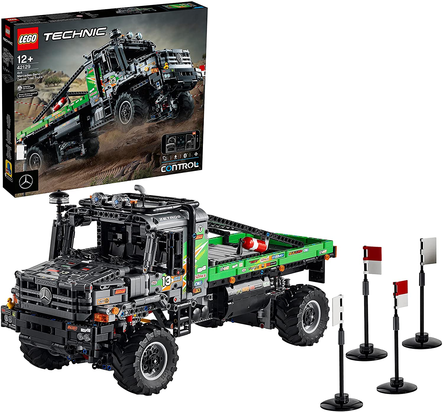 LEGO 42129 Technic 4x4 Mercedes-Benz Zetros Offroad Truck Remote Control Ca