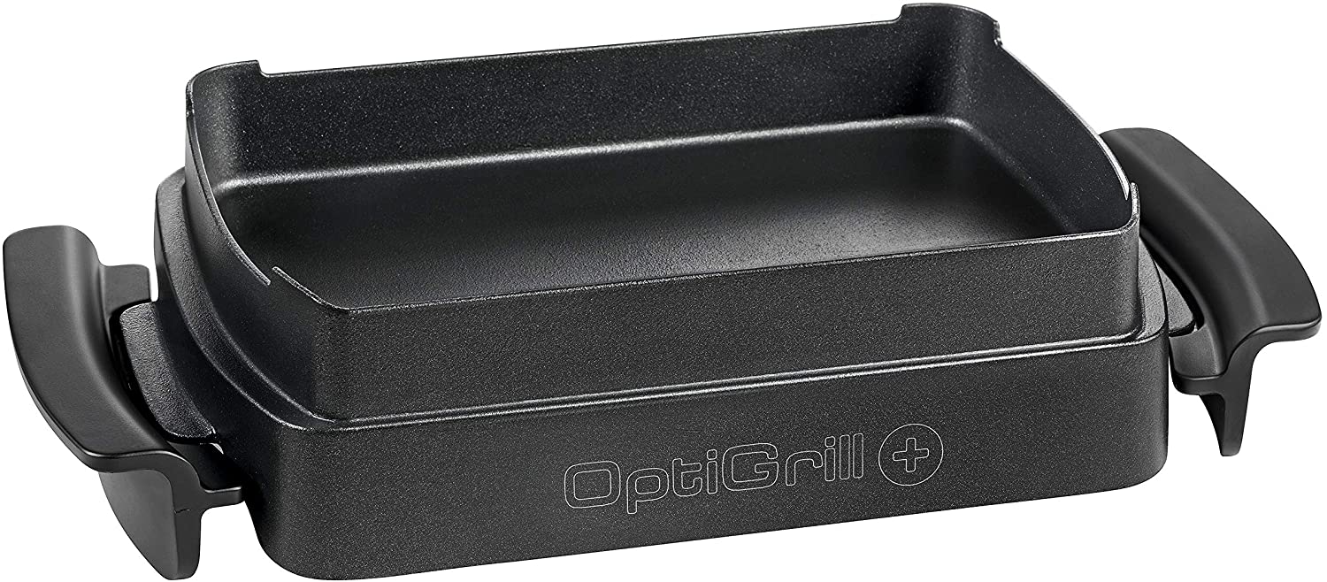 Tefal XA7228 Snacking & Baking Attachment (1.6L Capacity, Fits Optigrill Models GC7148, GC712D, GC730D) Black