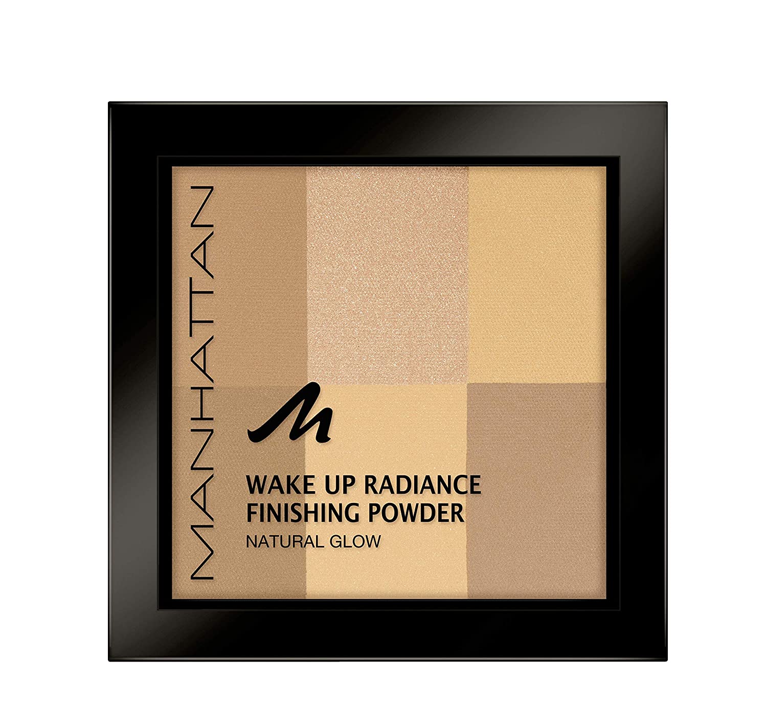 Manhattan Wake Up Radiance Finishing Powder - Colour 002 Honey - For a Natural Glow on the Skin - Available in 2 Colours, ‎002