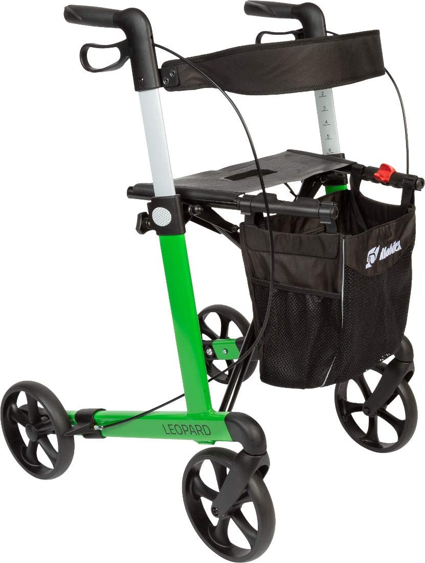 Premium FabaCare Leopard Walker Aluminium Foldable with Full Equipment Seat