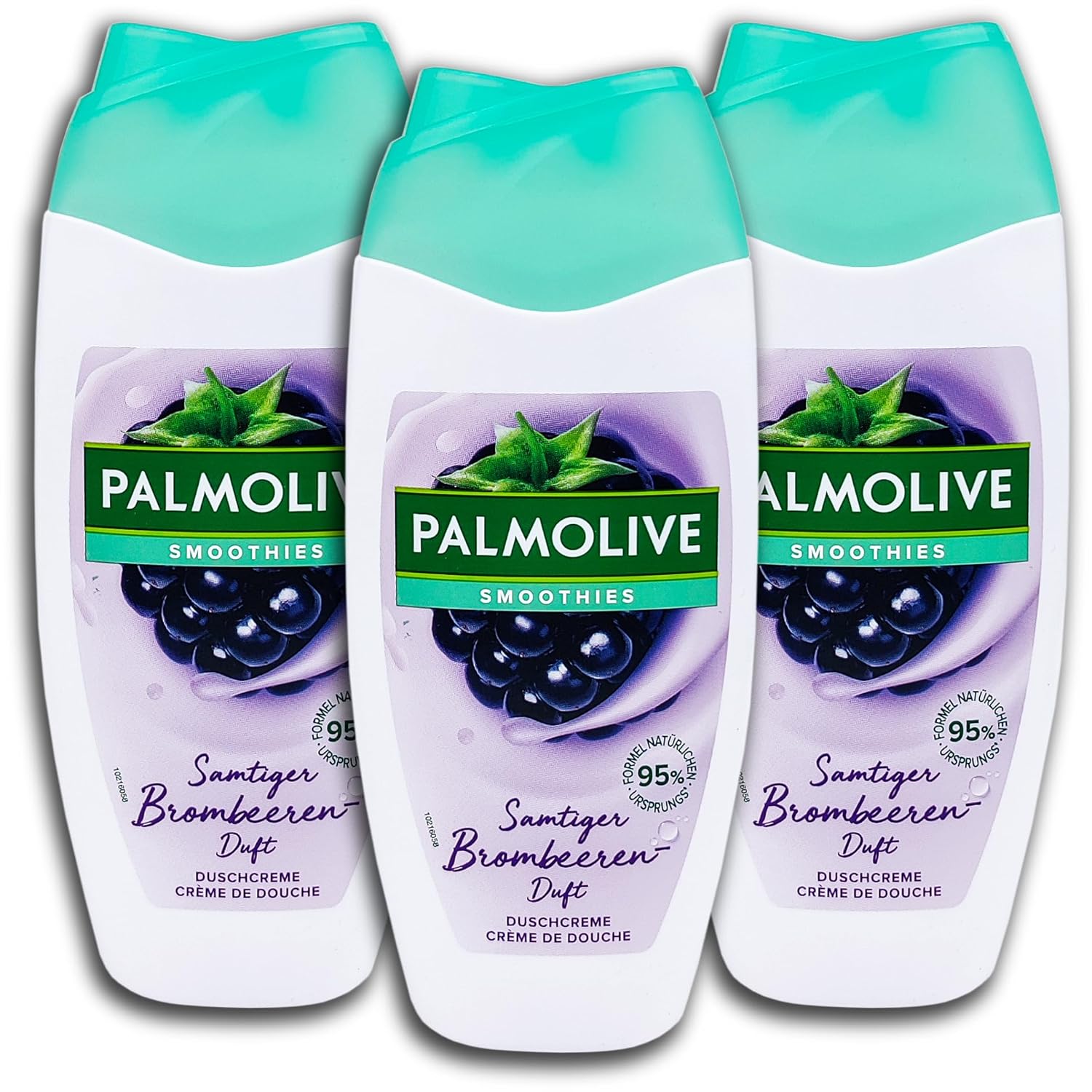 Palmolive Cream Shower Velvet Blackberry Fragrance 3 x 250 ml Pack of 3