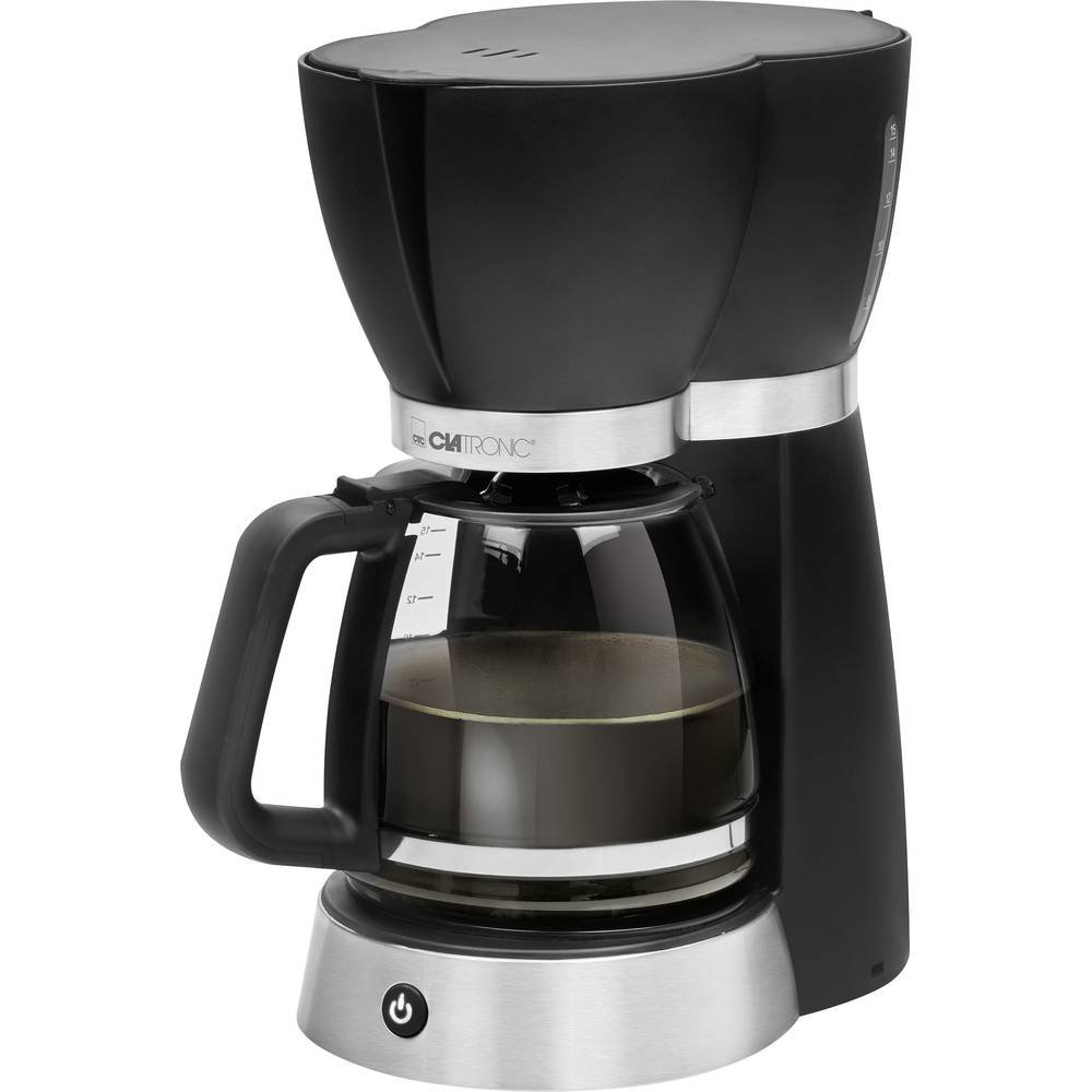 Clatronic 15 Filter Coffee Maker Glass Jug, Drip Stop, Automatic Cut Off 10