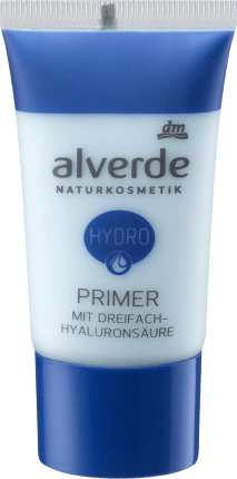 alverde NATURKOSMETIK Make-up Primer Hydro Primer with triple hyaluronic acid, 30 ml