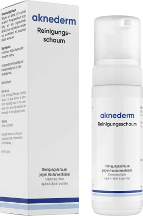 AKNEDERM cleansing foam, 150 ml