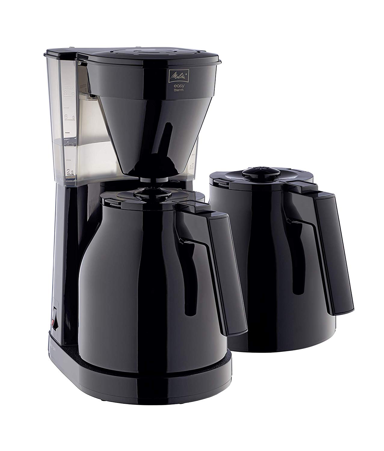 Melitta Easy Therm Filter Coffee Maker, Compact Design, Customisable