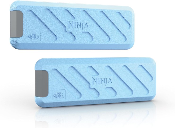 Ninja FrostVault Set of 2 Small Ice Packs (317g Each) XSKSMLICEPKEUK