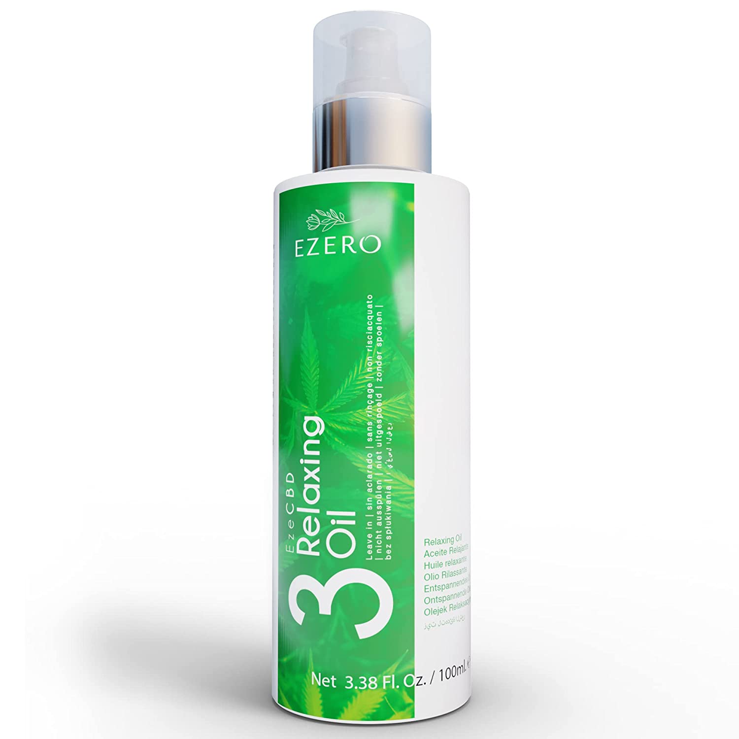 Ezero Hair Oil Dry Hair Without Rinse, Hair Oil For Dry Hair, Leave In Hair Care, Hair Treatment, Dry Hair, Hair Treatment, Without Rinse, With Vegetable Oils And Active Ingredients, 100 ml