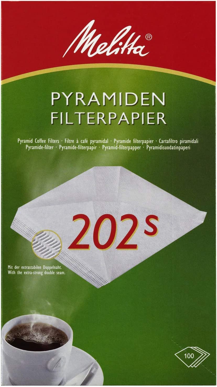 Melitta Pyramid Filter Bags 202s for Catering Machines