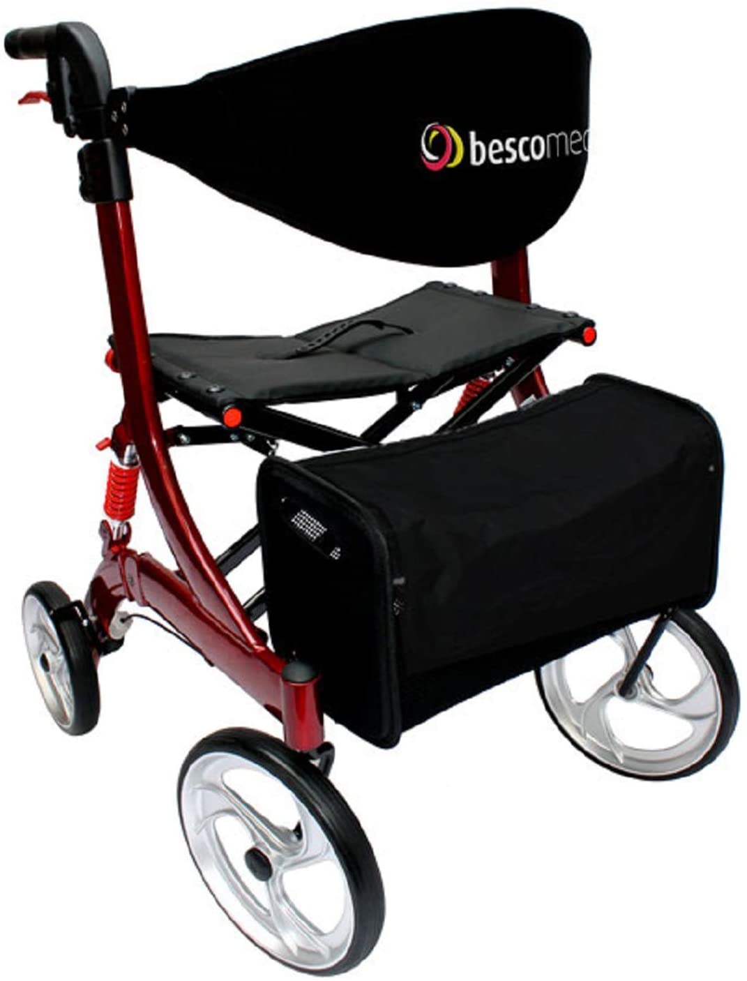 bescomedical Spring Lightweight Rollator with Suspension
