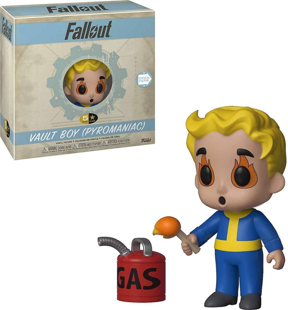 Funko 35533 5 Stars: Fallout S2: Vault Boy (Pyromaniak), Multi-Colour