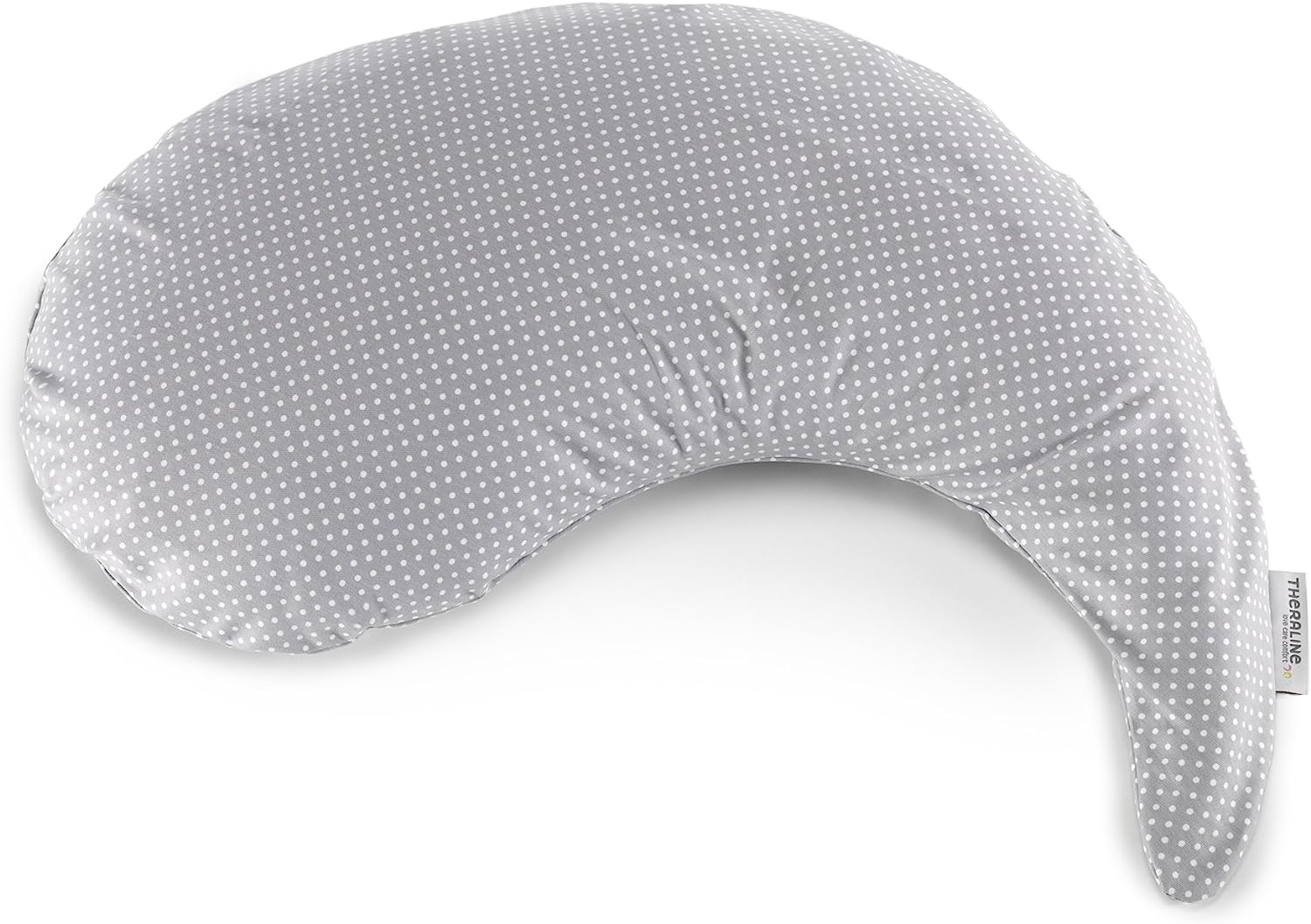 Nursing pillow cover for Yinnie dots grey