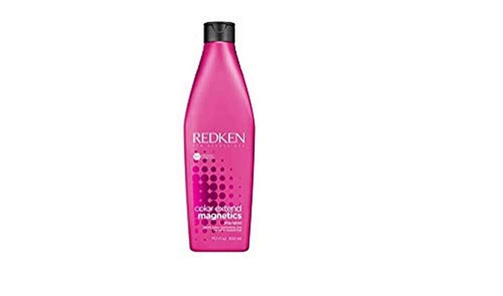 Redken Color Extend Magnetics Shampoo, Farbschutz Shampoo für gefärbtes Haar, feuchtigkeitsspendende Tiefenreinigung, Pflegeshampoo für coloriertes, trockenes Haar, 300 ml