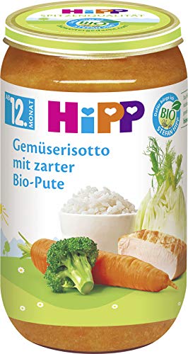 Hipp Gemüserisotto mit zarter Bio-Pute, 250 g