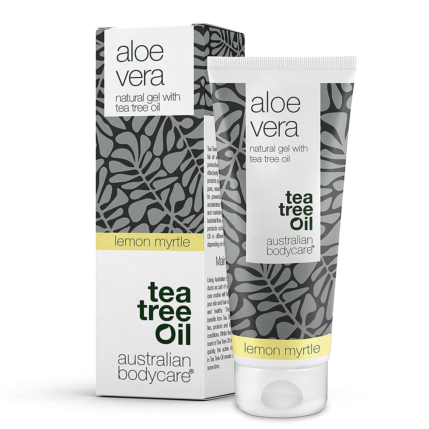 tea tree oil australian bodycare Australian Bodycare Aloe Vera Gel 100 ml | Aloe Vera After Sun Balm | Natural Aloe Vera, Tea Tree Oil & Lemon Myrtle | Cooling & Moisturising Against Itching, Sunburn & Scars