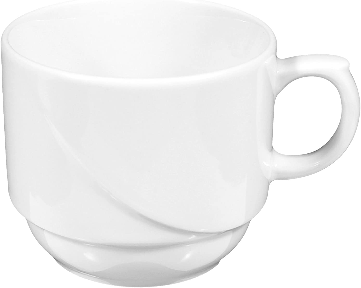 Milk Coffee Cup 8,1 cm Laguna White Universal 00006 by Seltmann Weiden