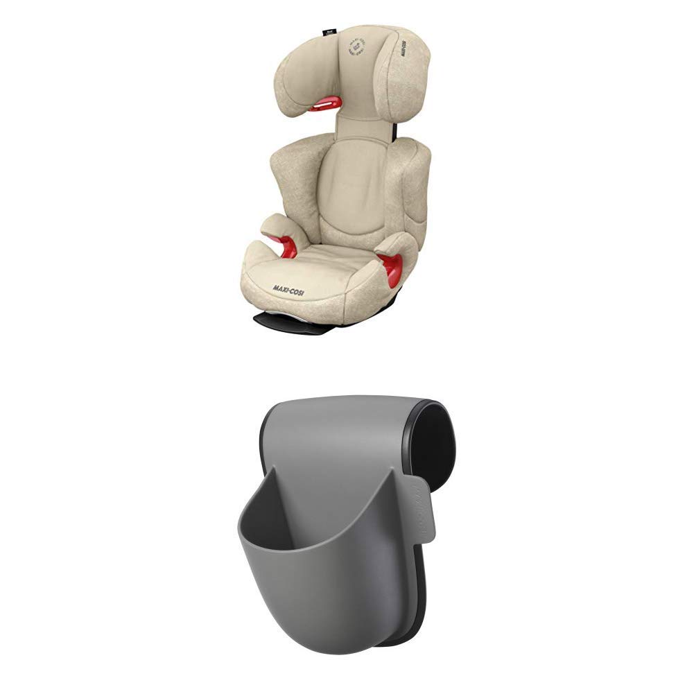 Maxi-Cosi Rodi AirProtect Child Seat - Height-Adjustable Car Seat with Comfortable Resting Position Nomad sand