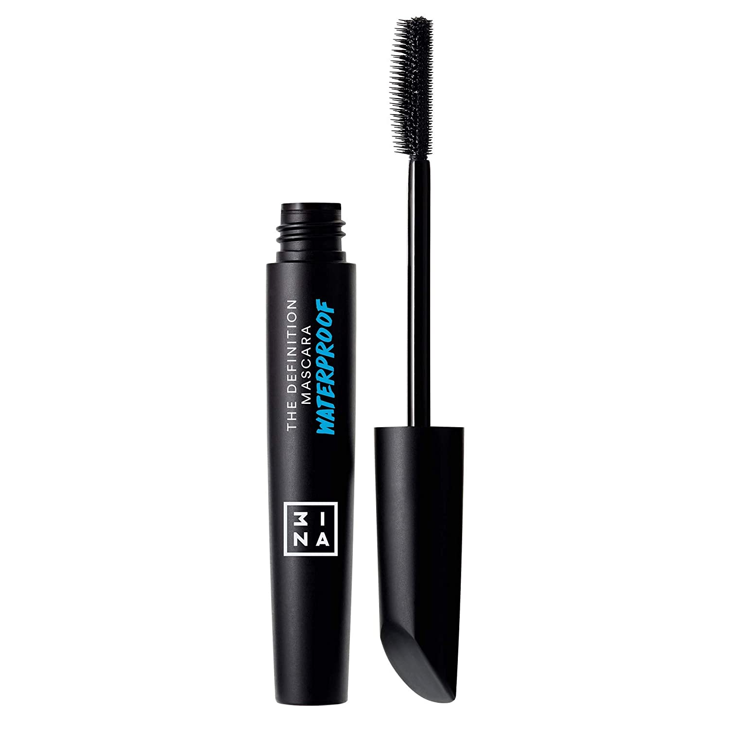 3INA Cosmetics 3INA Makeup - Vegan - Cruelty Free - The Definition Mascara Waterproof - Mascara for Maximum Definition and Extra Length - Long-lasting Mascara Waterproof - with Vegetable Extract - Black, ‎black