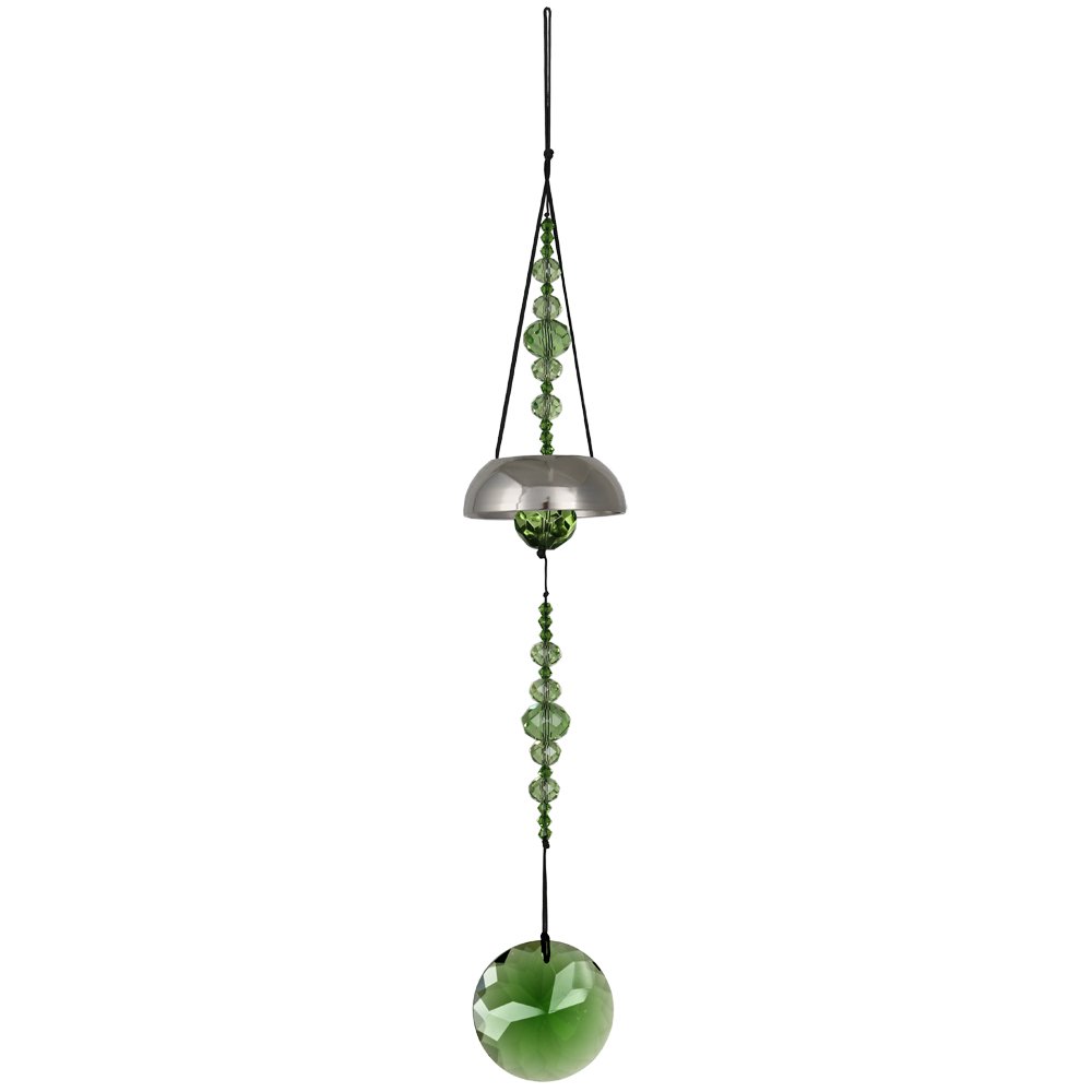 Woodstock Chimes Spg Sparkle Bell Chime, Green, 36 X 6 X 6 Cm