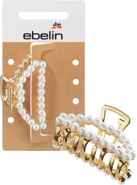 ebelin Hair clip with pearls, 1 pc