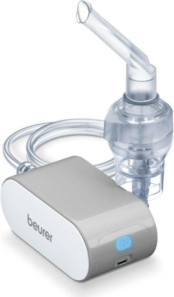 Beurer IH 58 Compressor Air Technology Inhaler - Quiet, Small and Lightweight - For Upper and Lower Respiratory Tract Treatment by Misting Liquid Medications