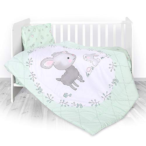 Lorelli 3 Piece Baby Bedding Set Sheet Covers For Pillow And Blanket
