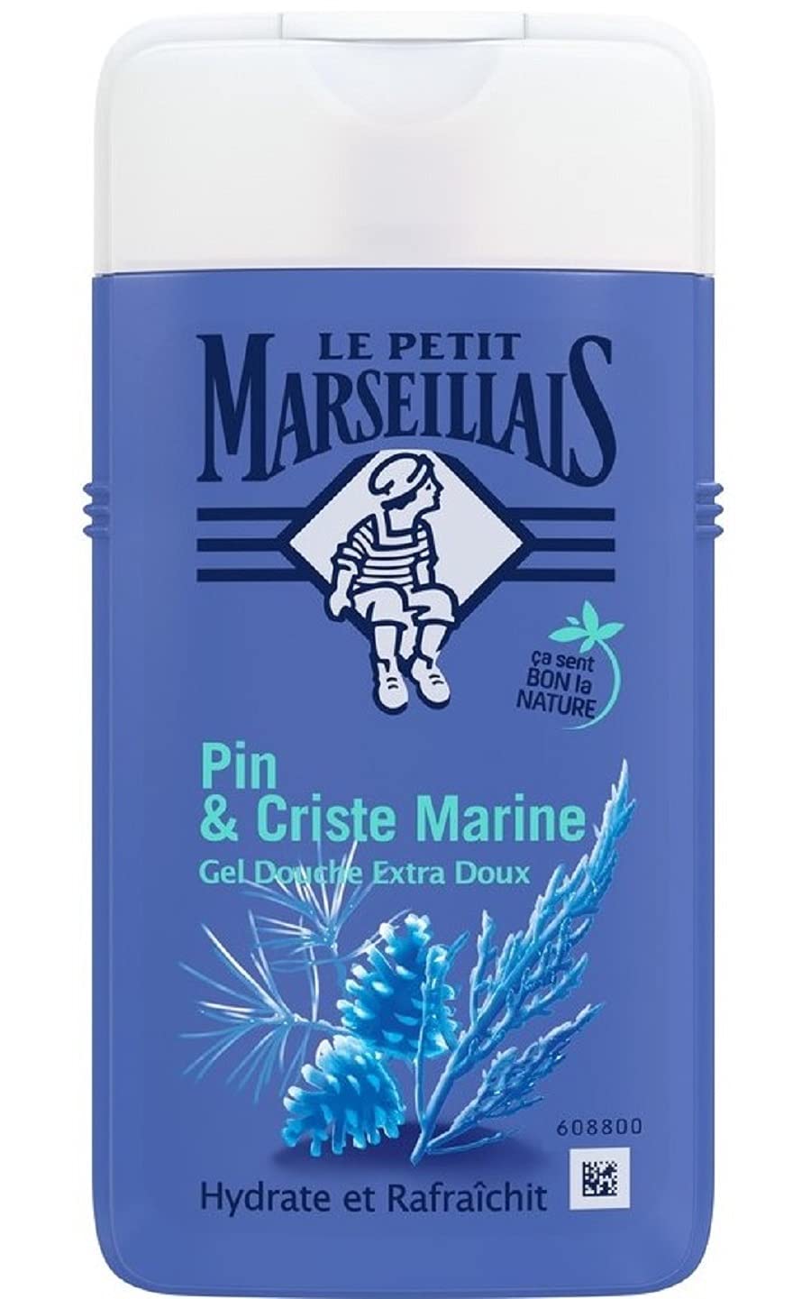 LE PETIT MARSEILLAIS Gel douche pin & criste marine, pine and sea fennel 250 ml
