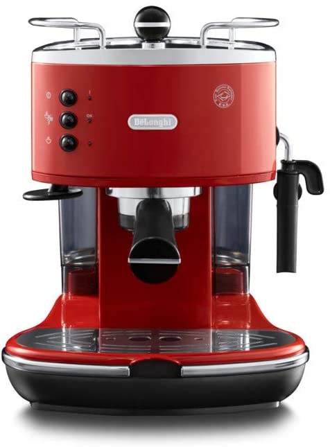 Delonghi Icona ECO311.R Pump Espresso Coffee Maker Red