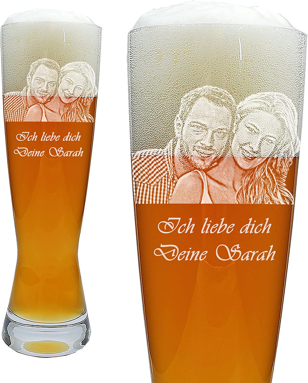 Spiegelau & Nachtmann Spiegelau Wheat Beer Glass 0.5 Litres with Photo Engraving