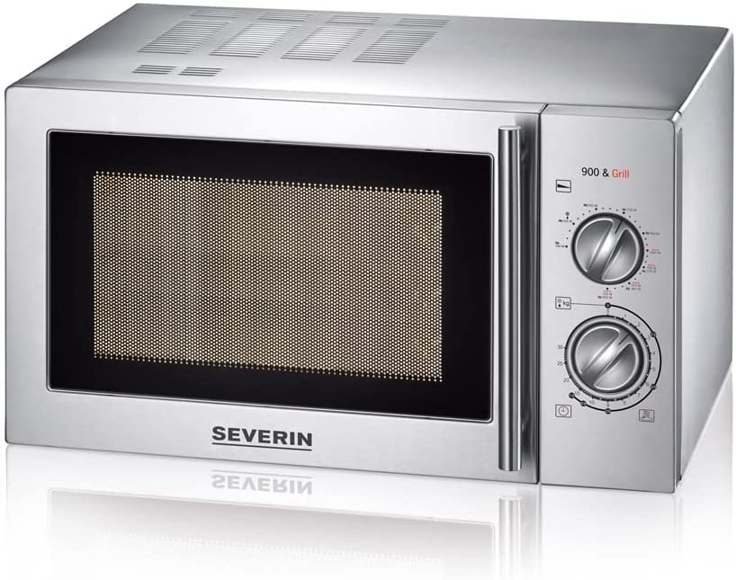 SEVERIN MW 7869 NA / 900 kWh / Year / 900 W / 22 L / Grill / Brushed Stainless Steel