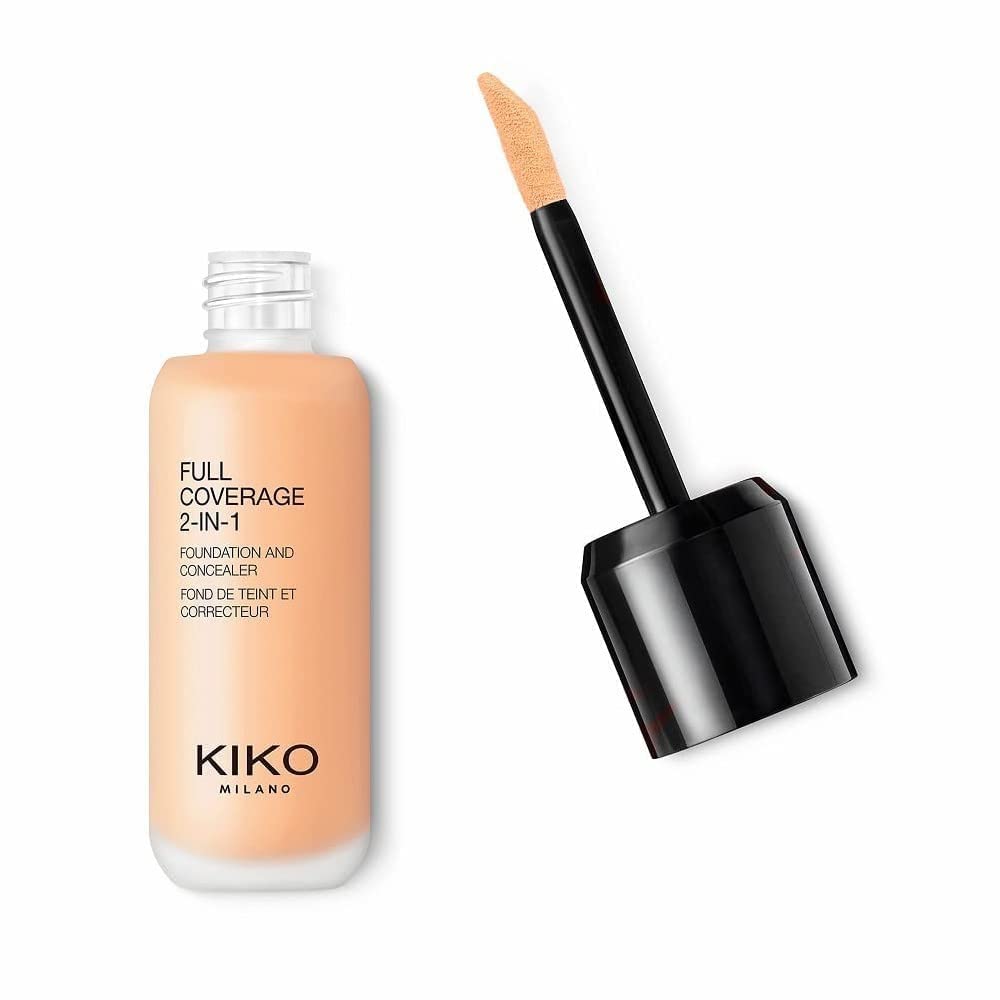 Kiko Milano Full Coverage 2-in-1 Foundation & Concealer, beige ‎warm