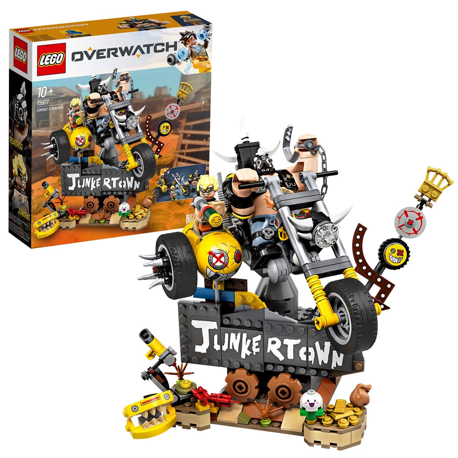 Lego 75977 Junkrat & Roadhog Overwatch Kit For Boys And Girls From 9 Years 