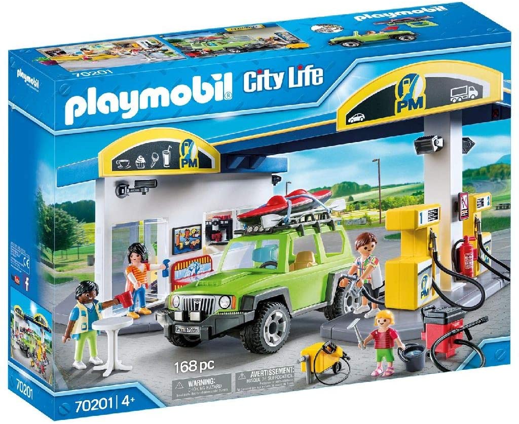 Playmobil City Life 70201 Large Fuel Station 4 Years +