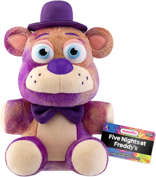 Funko Plush: Five Nights at Freddy\'s (FNAF) Tiedye - Freddy Fazbear - Freddy Fazbear - Plush Toy - Birthday Gift Idea - Official Merchandise - Stuffed Plush Toys for Children