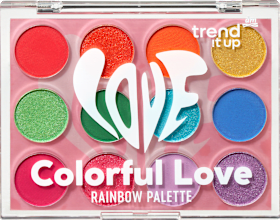 Eyeshadow Palette Colorful Love Rainbow, 10 g
