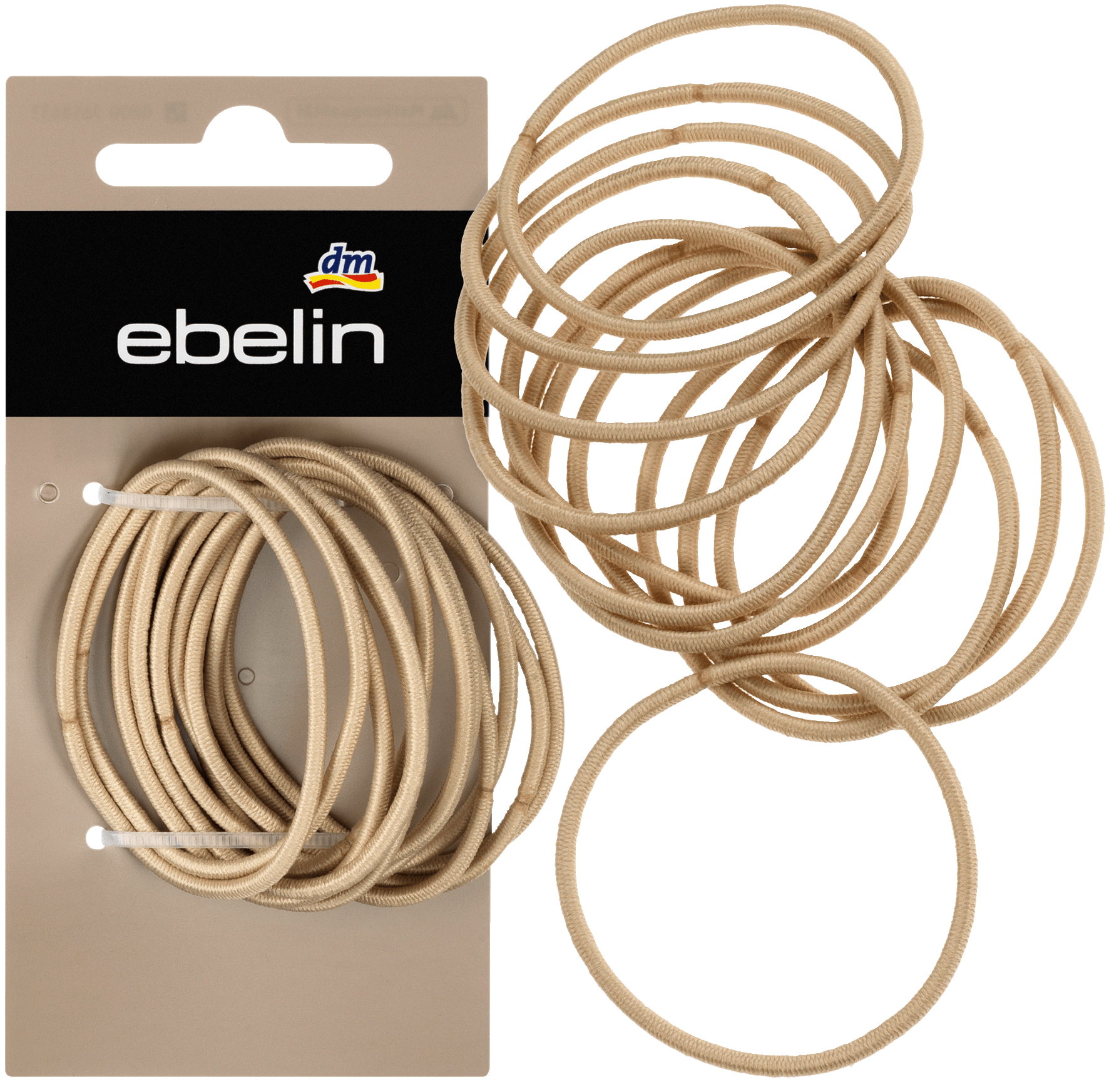 Hair Bands Thin Blonde, 12 St