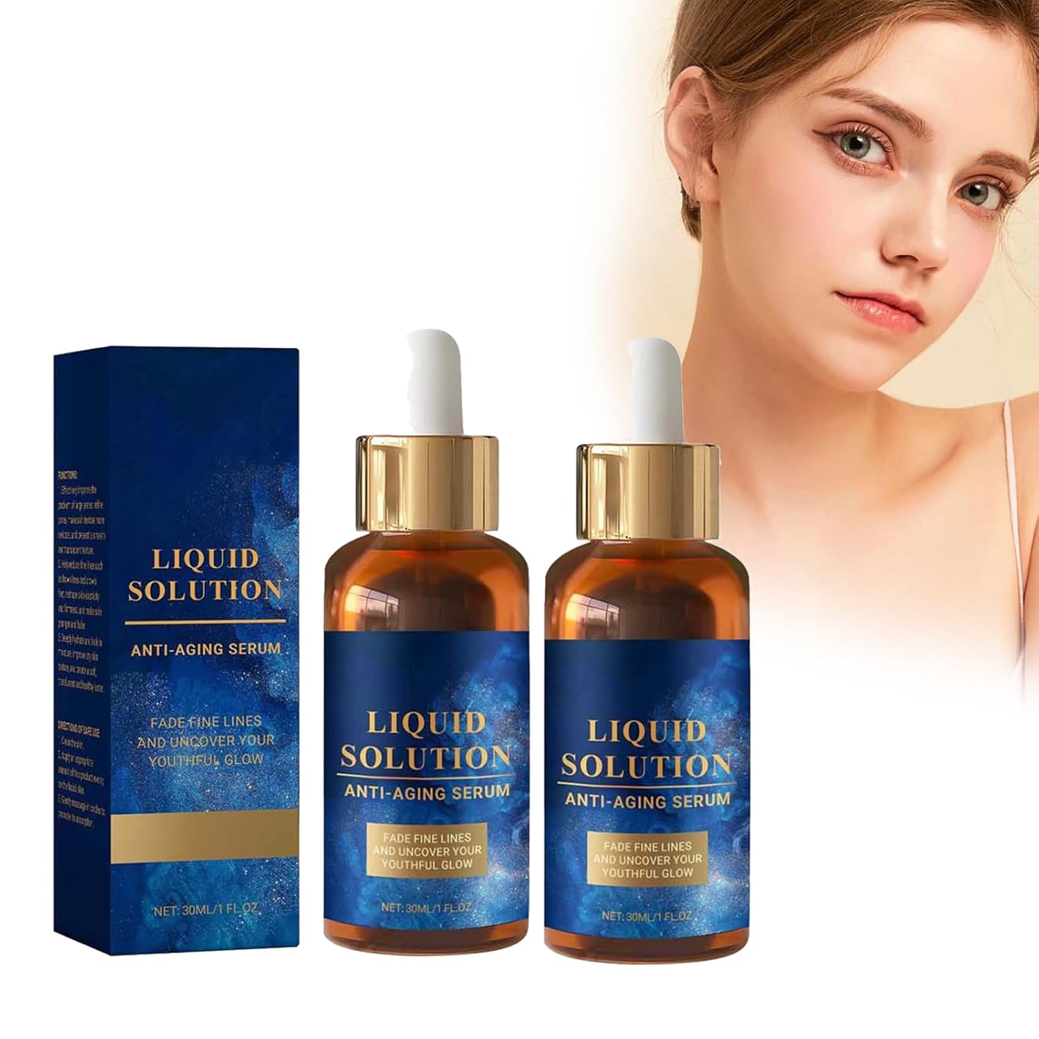 Olavita Serum The Original Set, 2025 New Olavita Lifting Serum, Olavita Serum For Deep Wrinkles, Pore Refining, Smooth Fine Lines, Durable Moisturizing, 30 ml (30 ml, Pack of 2)