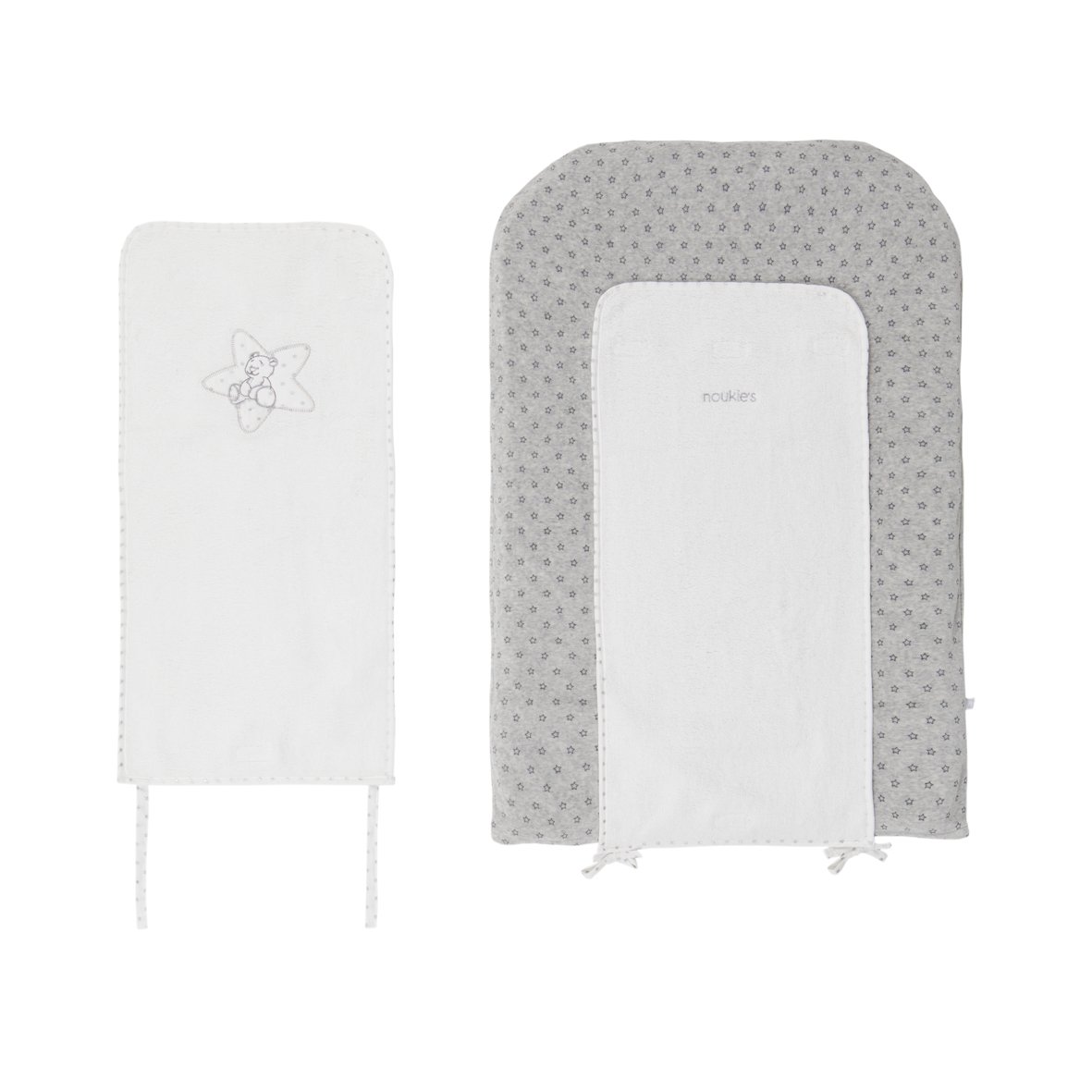 Noukies Etoiles BB1410.11 Changing Mat with 2 Covers
